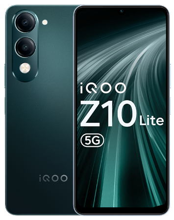 iQOO Z10 Lite- Cyber Green