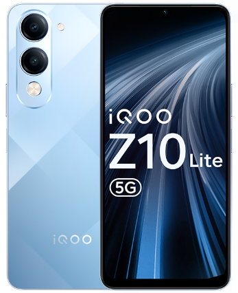 iQOO Z10 Lite- Titanium Blue